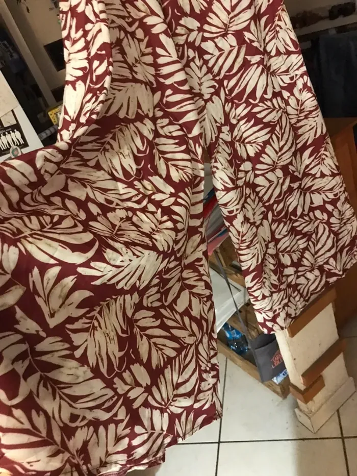 pantalon large feuillu - photo numéro 3