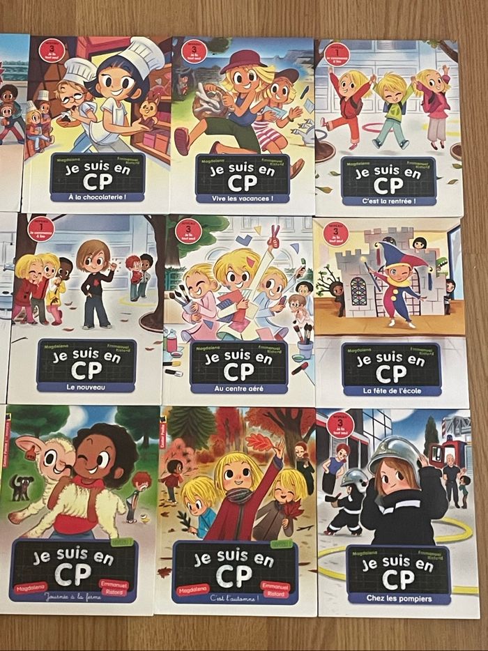 Lot 12 livres premières lectures je suis en CP - photo numéro 3