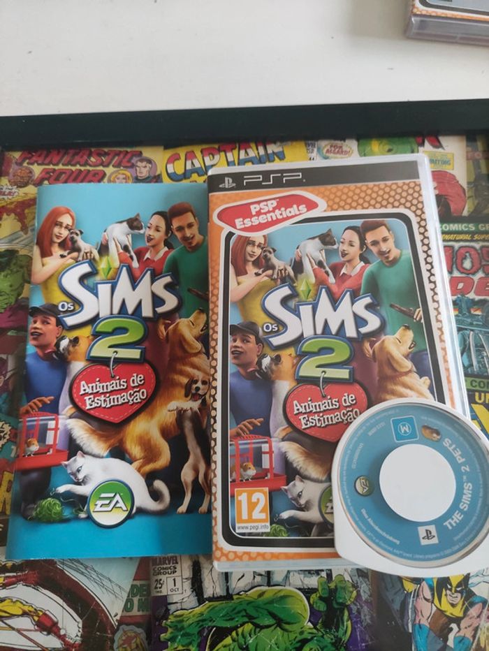 Lot jeux PSP enfant Les sims 2, Geronimo Stilton, Buzz, eyepet, Invizimals - photo numéro 10