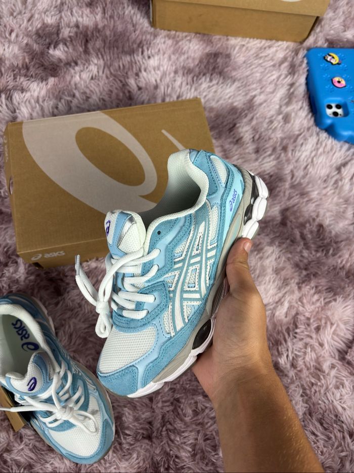 Asics gel NYC blue cream neuve taille 42 - photo numéro 2