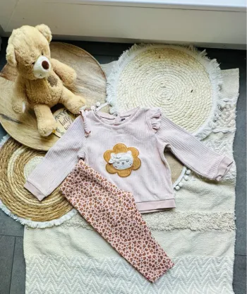 Ensemble Sergent Major 18M brun beige rose