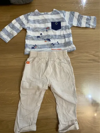 Ensemble Sucre d’orge TShirt pantalon 6 mois