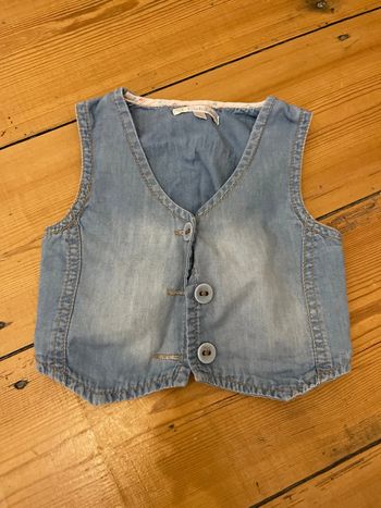 Boléro en jean 3 mois