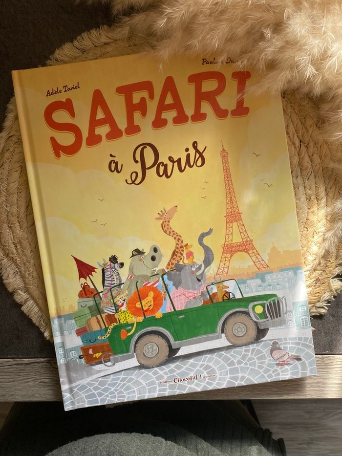 Safari à Paris, livre pour enfant