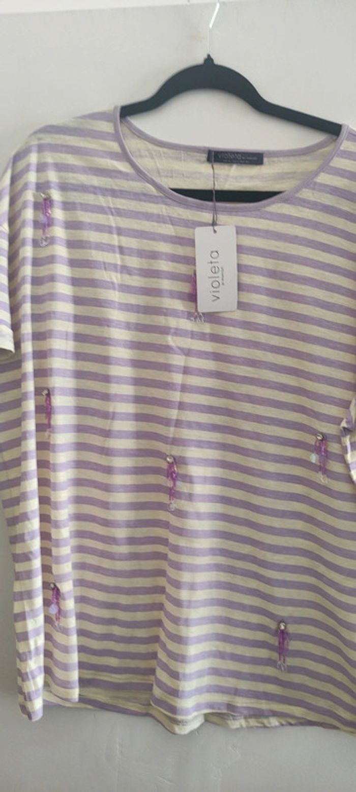 Tee shirt Violeta mango - photo numéro 3