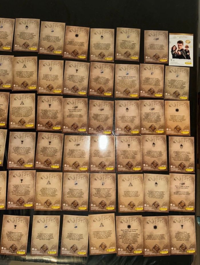 Lot de 84 carte Harry Potter panini collection - photo numéro 7