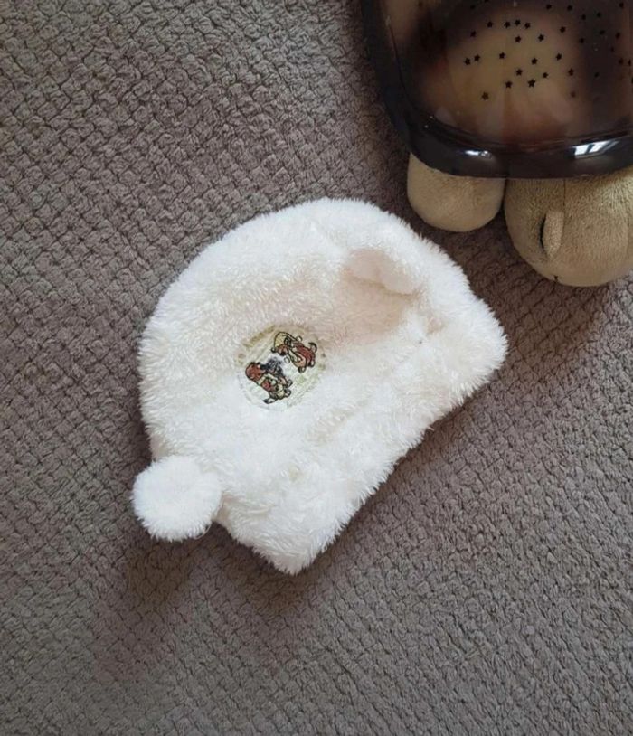 Bonnet Petits  coeurs à la montagne  18m