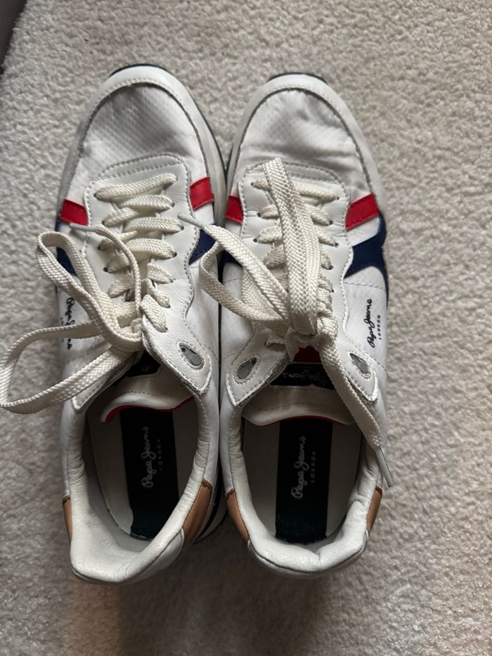 Baskets Pepe Jeans Brit Heritage Gris Homme 41 - photo numéro 5