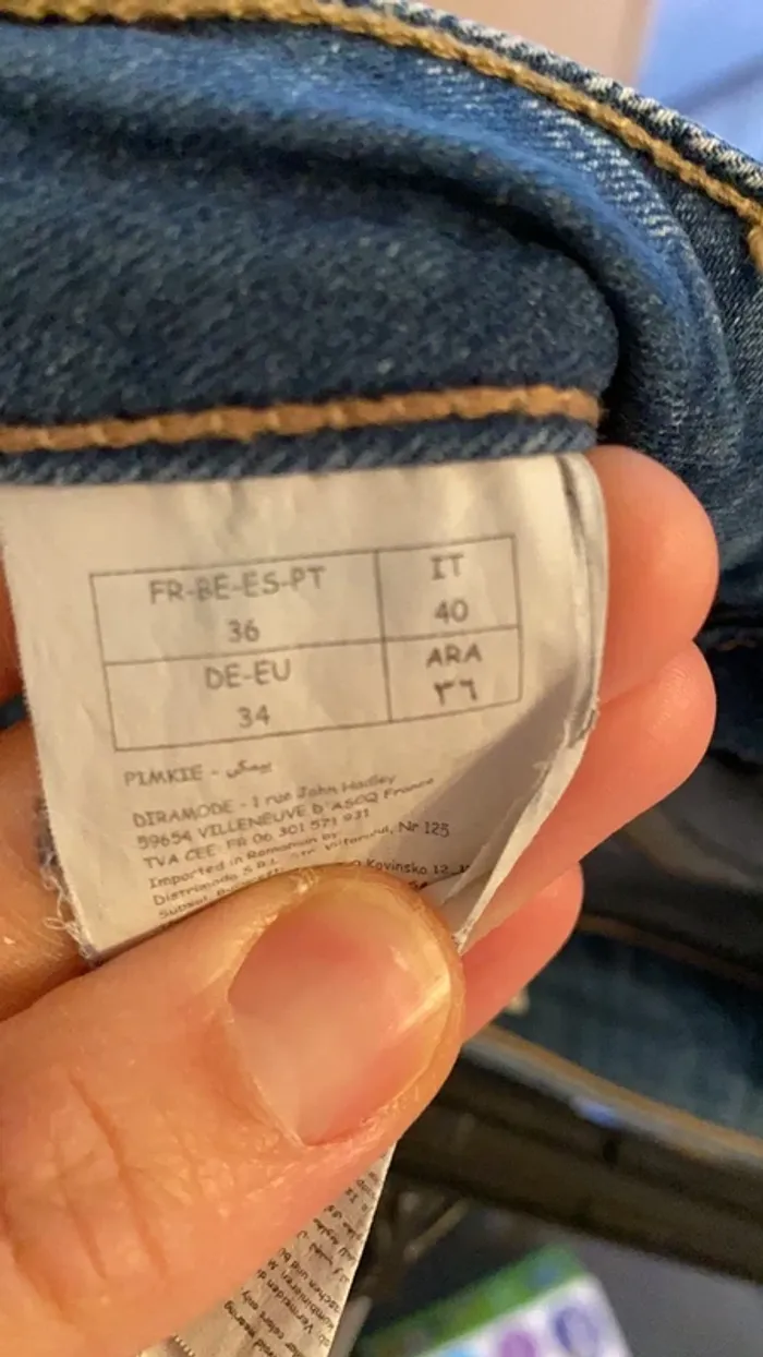 Jean slim femme, pimkie, taille 36 - photo numéro 3