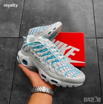 Nike tn marseille blanc bleu 45