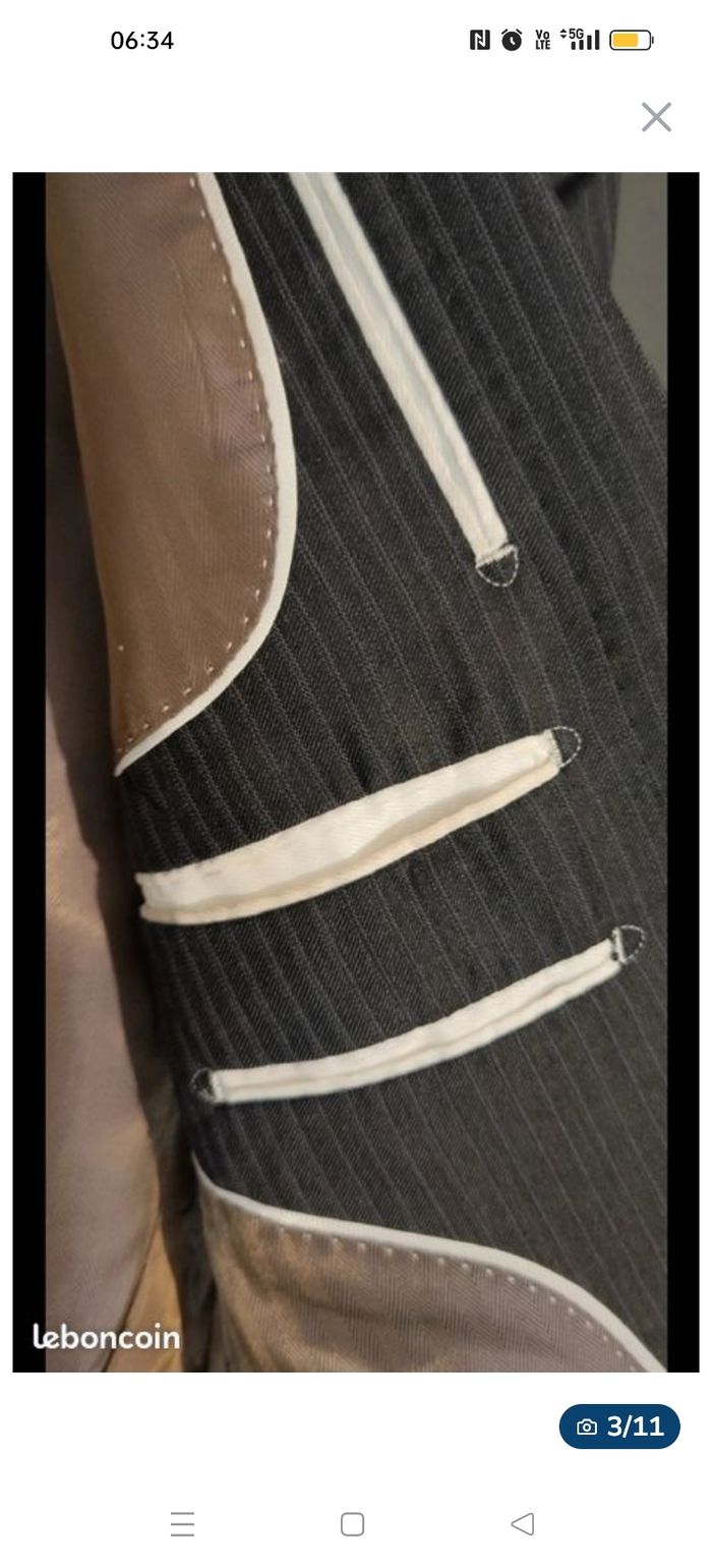 Costume homme izac en 42 - photo numéro 3