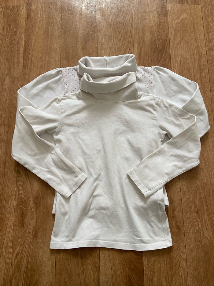 Lot de 2 sous pulls fille 5/6 ans