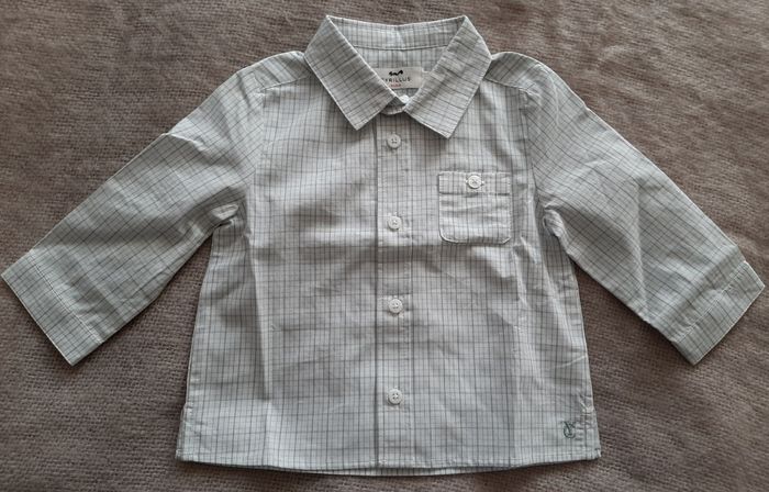Chemise petits carreaux