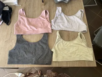 Lot de 4 brassières