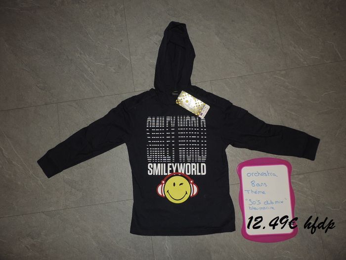 tee shirt orchestra taille 8 ans