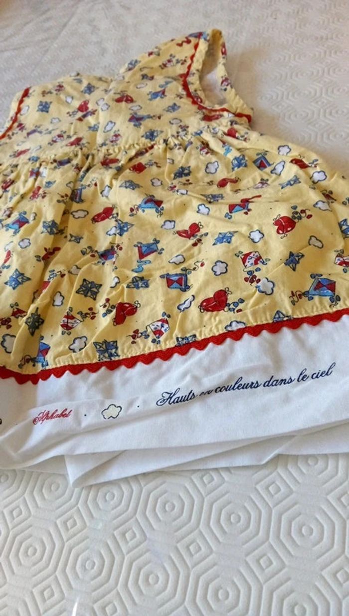 Robe jaune 6 mois - photo numéro 3