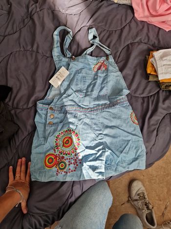 Salopette short neuve