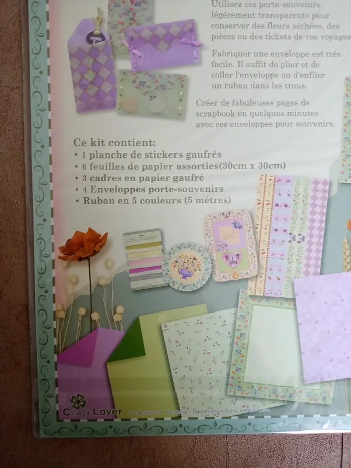 Kit Flower Garden scrapbooking - photo numéro 3