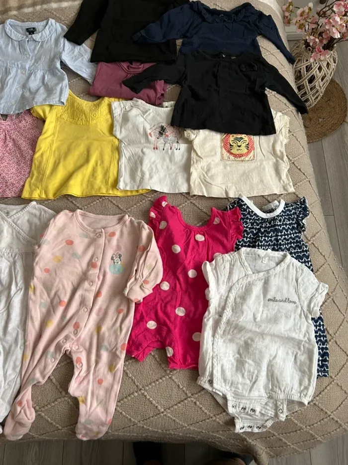 Gros lot de vêtements bébé fille 3 mois - photo numéro 5