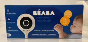 Caméra de surveillance pour bébé de la marque BEABA modèle Zen Connect. Neuve.