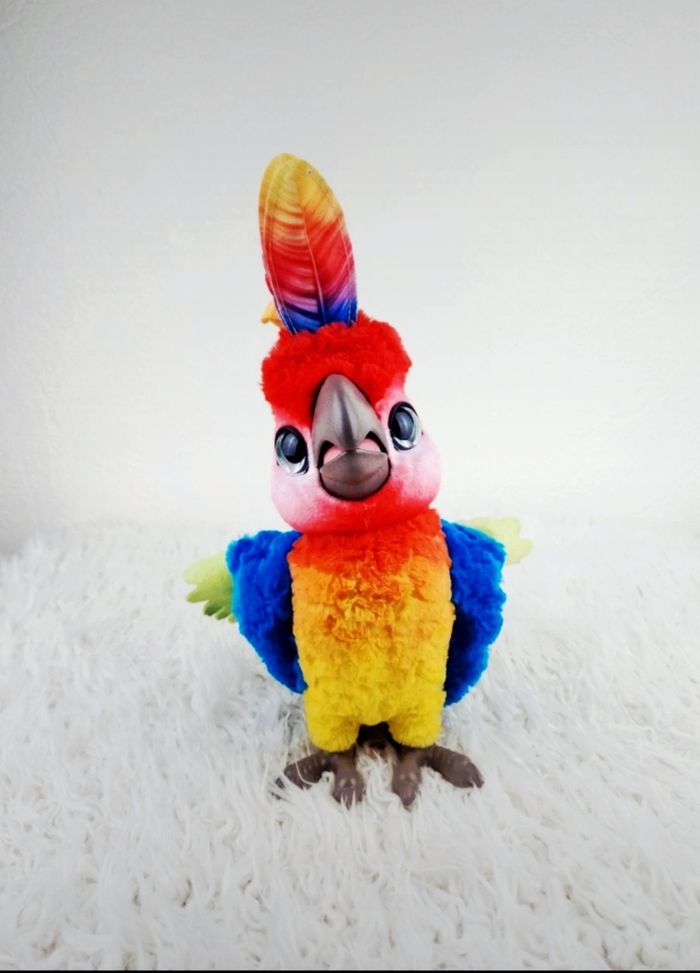 Furreal Friends Peluche interactive Show-Coco Mon perroquet star 🎅 - photo numéro 8