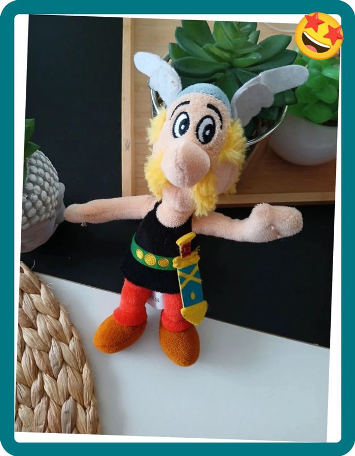 Péluche doudou Asterix Comme Neuf🌿🎁 - photo numéro 5