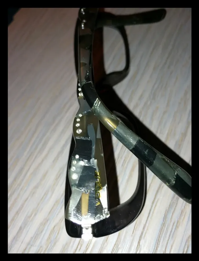 Monture de lunettes à strass VOGUE - photo numéro 5