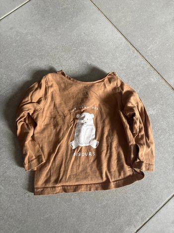 T-shirt marron