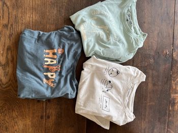 Lot tee shirt manche longue