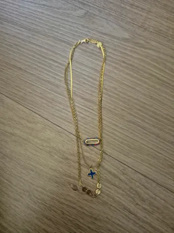 Collier Triple Tendance en Acier Inoxydable – Doré & Coloré S. STEEL