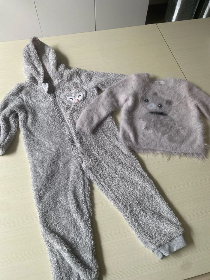 Combinaison et pull