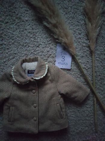 Manteau Kiabi 3 mois