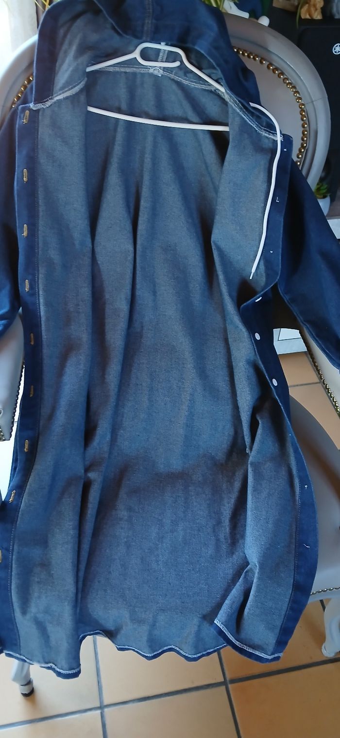 Manteau femme jeans T40 - photo numéro 2