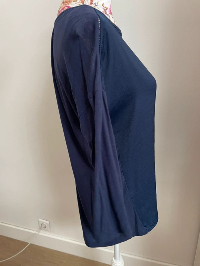 Blouse légère à manche longue satiné - photo numéro 2