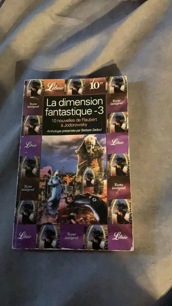 #ladimension fantastique -3 10 nouvelles de Flaubert à Jodorowsky - photo numéro 2