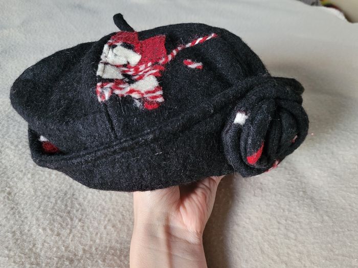 Chapeau femme motif Alsace - photo numéro 3