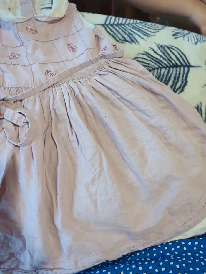 Robe petites fleurs brodées - photo numéro 5