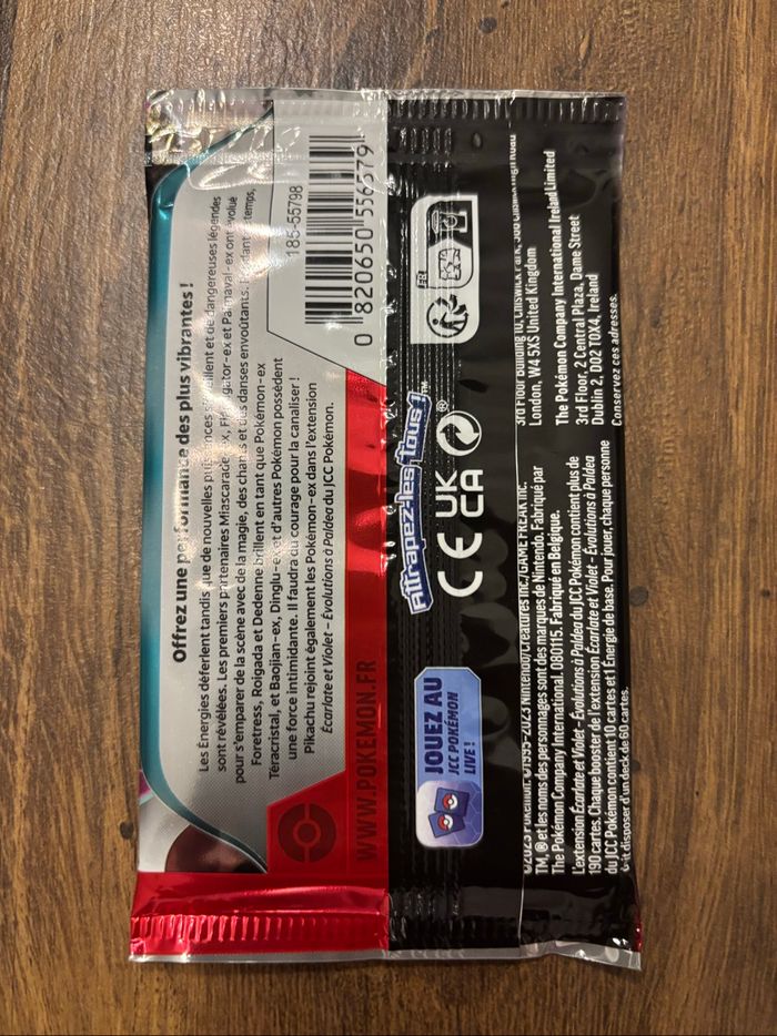 Booster Pokémon Évolutions à Paldea  reconditionné - photo numéro 2