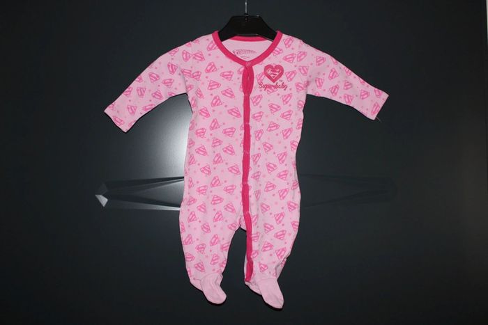 Pyjama super baby girls léger taille 1 à 3 mois 50-56 cm - photo numéro 4