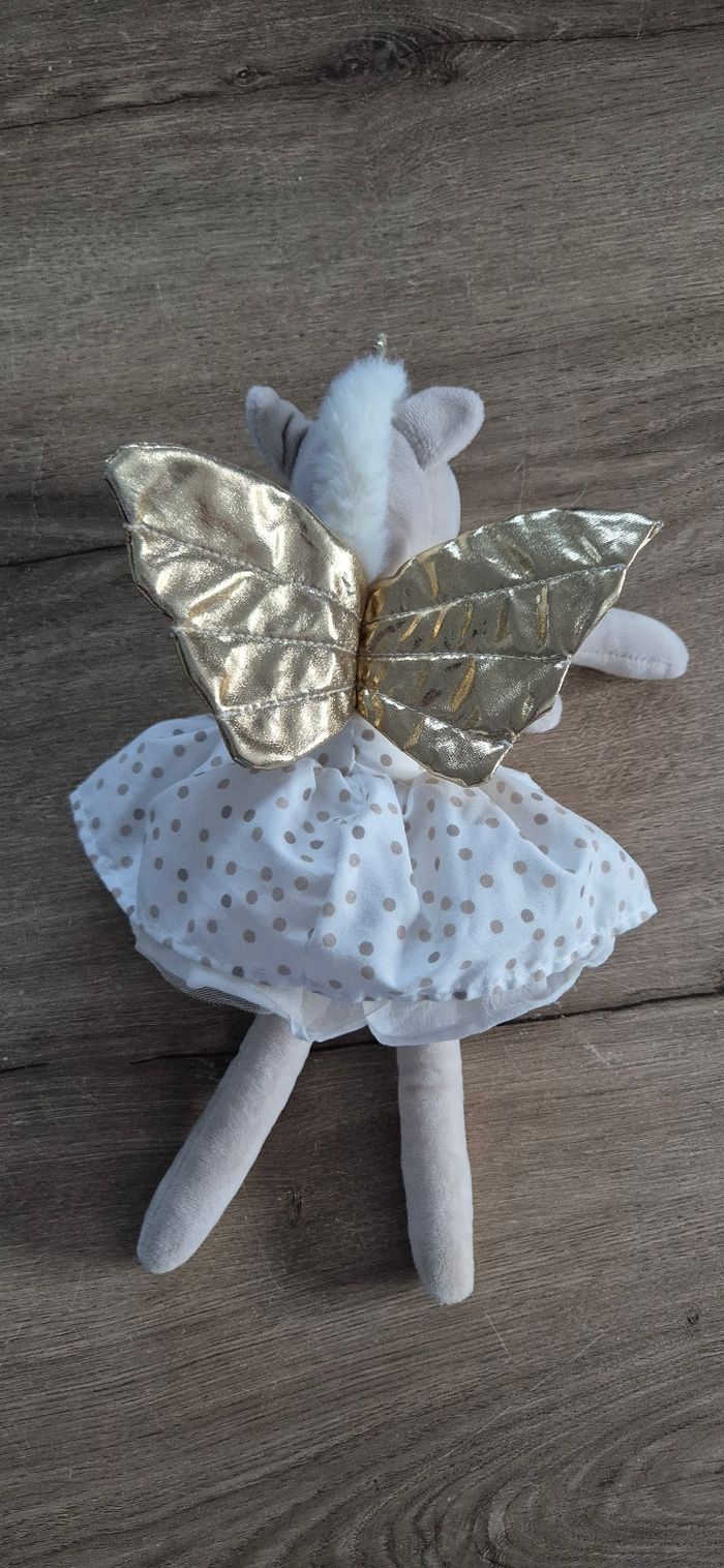 Peluche licorne avec ailes - photo numéro 6