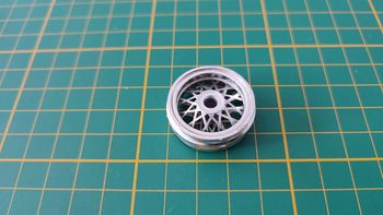 Jante seule pièce miniature Bburago Burago Lancia Aurelia B24 Spider 1955 1/18 1/18e 1/18ème #B87