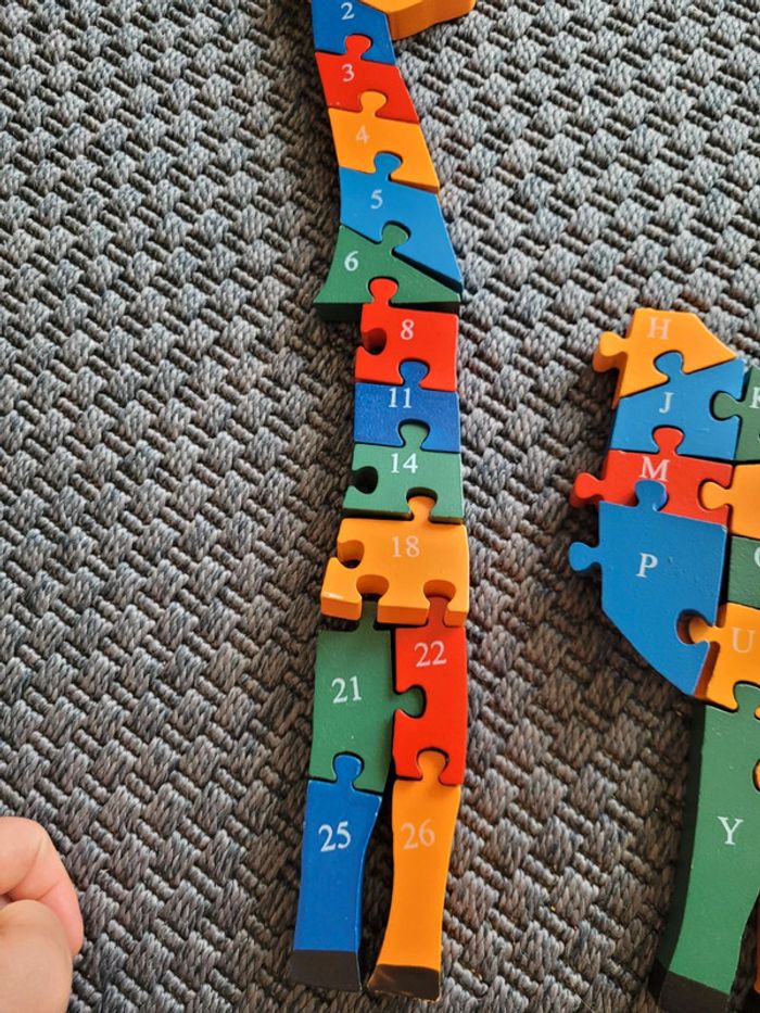 Puzzle bois girafe - photo numéro 4