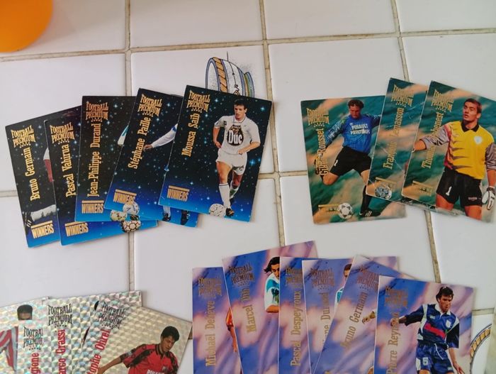 Lot carte football - photo numéro 2