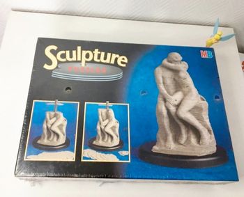 Sculpture puzzles le baiser Rodin MB vintage