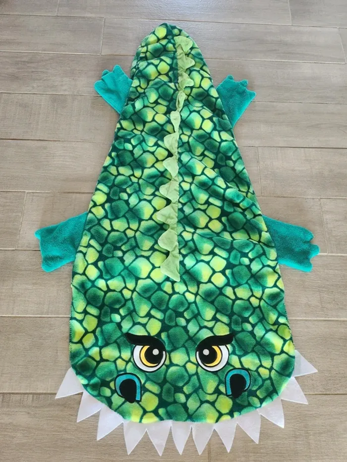 Plaid couverture polaire enfant grenouille excellent état