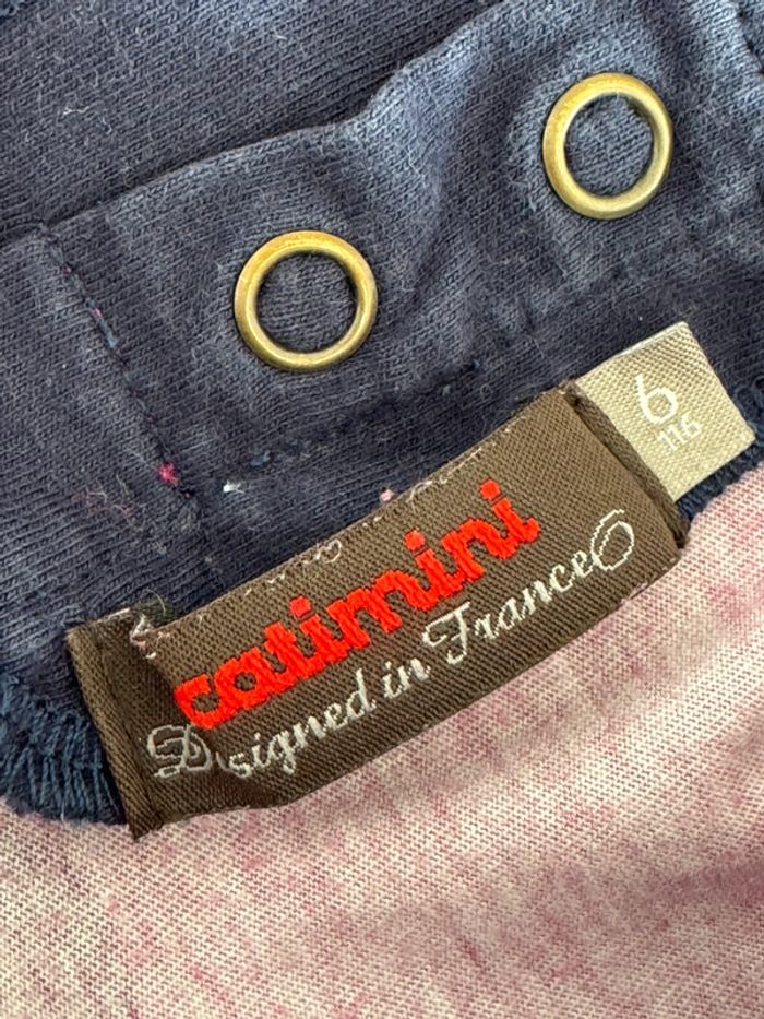 Robe manches longues à motifs Catimini Taille 6 ans - photo numéro 3