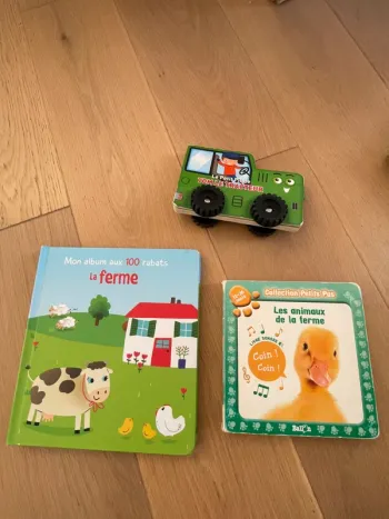 Livre ferme tracteur