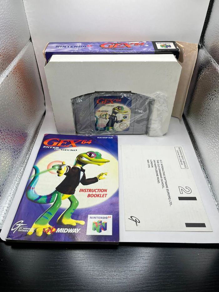 Gex 64 Enter The Gecko Nintendo N64 Game - photo numéro 10