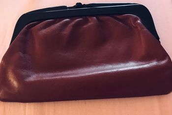 Pochette marron