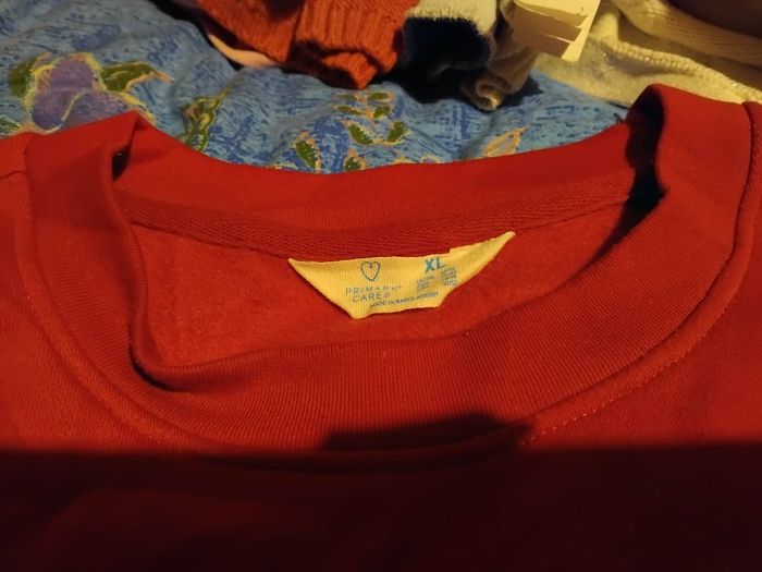 Sweat rouge Noël taille XL - photo numéro 3